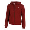Hanni Sportjas Dames - donkerrood, 