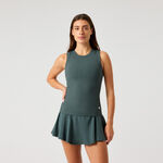 Bj&ouml;rn Borg Kleding Bj&ouml;rn Borg Ace Pocket Ribbed Tanktop Dames-donkergroen