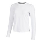 Lucky in Love Kleding Lucky in Love Chic Streak Long Sleeve Longsleeve Dames-Wit
