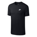 Nike Kleding Nike Sportswear Club T-shirt Heren - zwart, wit