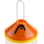 HEAD Trainingsbenodigdheden HEAD Set Markeringshoedjes Verpakking 20 stuks Gebogen