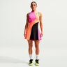 Court Dri-Fit Slam Jurk Dames-pink, veelkleurig