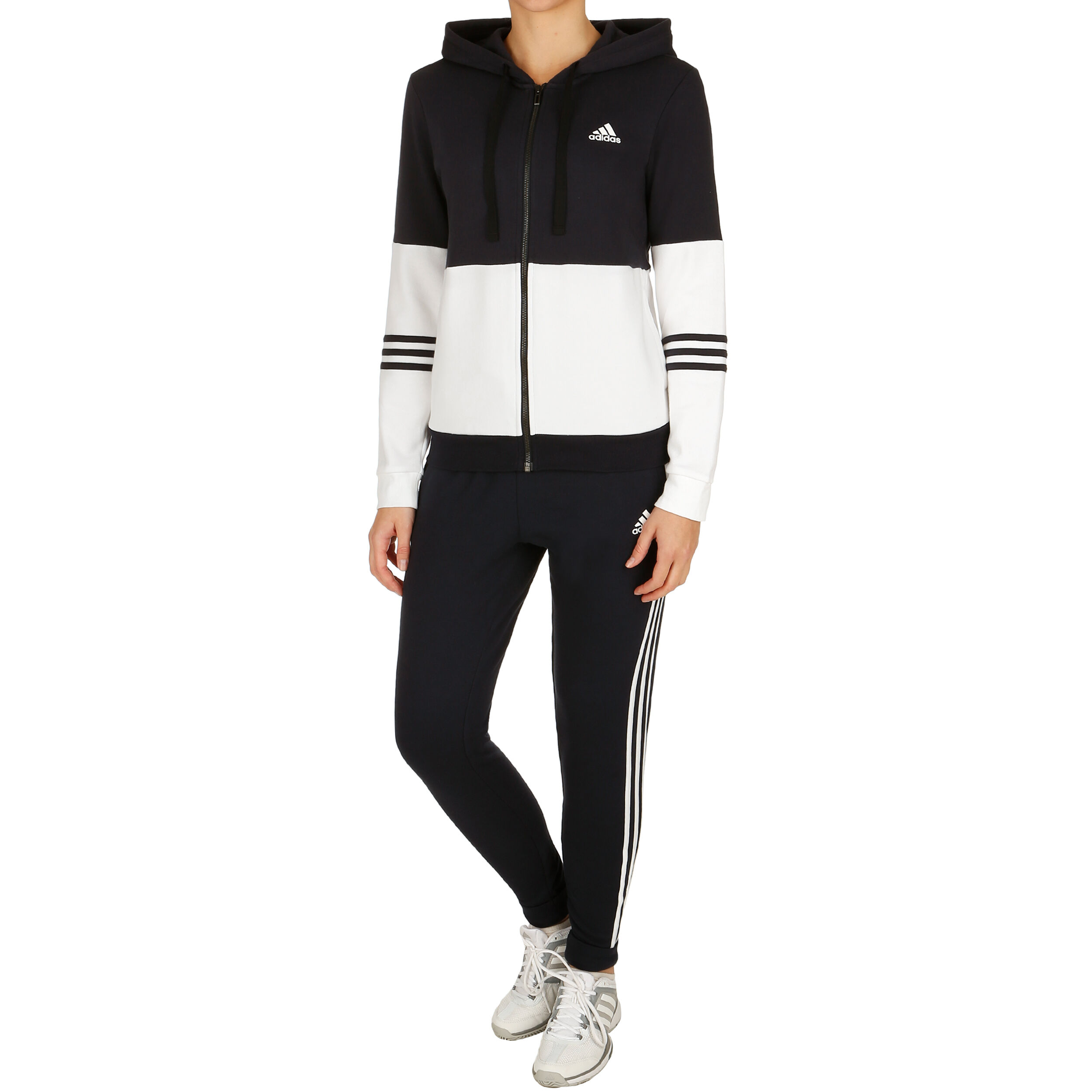 adidas Co Energize Trainingspak Dames Donkerblauw, Wit adidas Co Energize Trainingspak Dames Donkerblauw, Wit