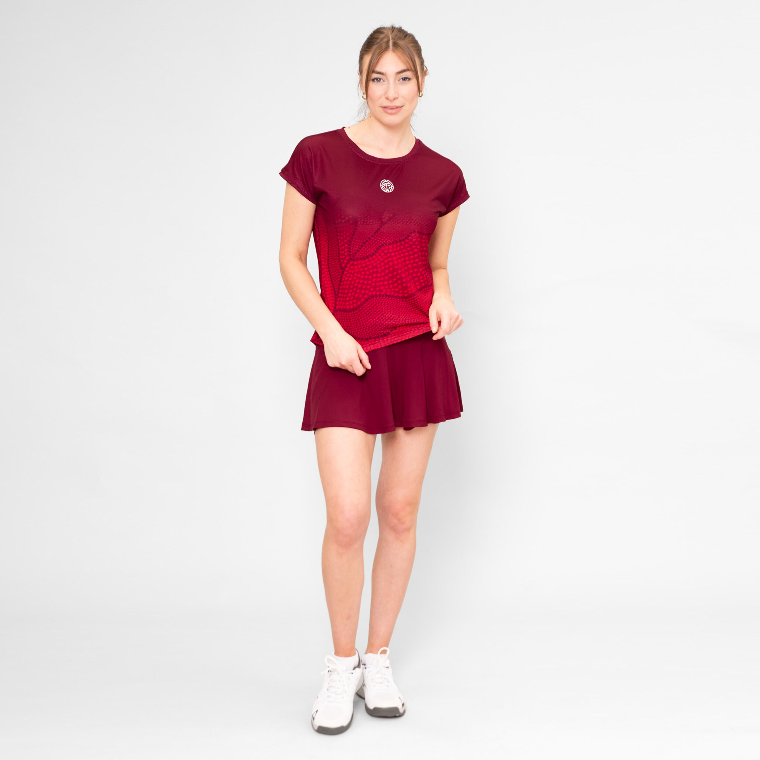 Buy BIDI BADU T shirt Dames Donkerrood online Tennis Point NL