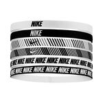 Nike Kleding Nike Nike Flex Classic Printed Haarband Verpakking 6 Stuks-Wit,Zwart