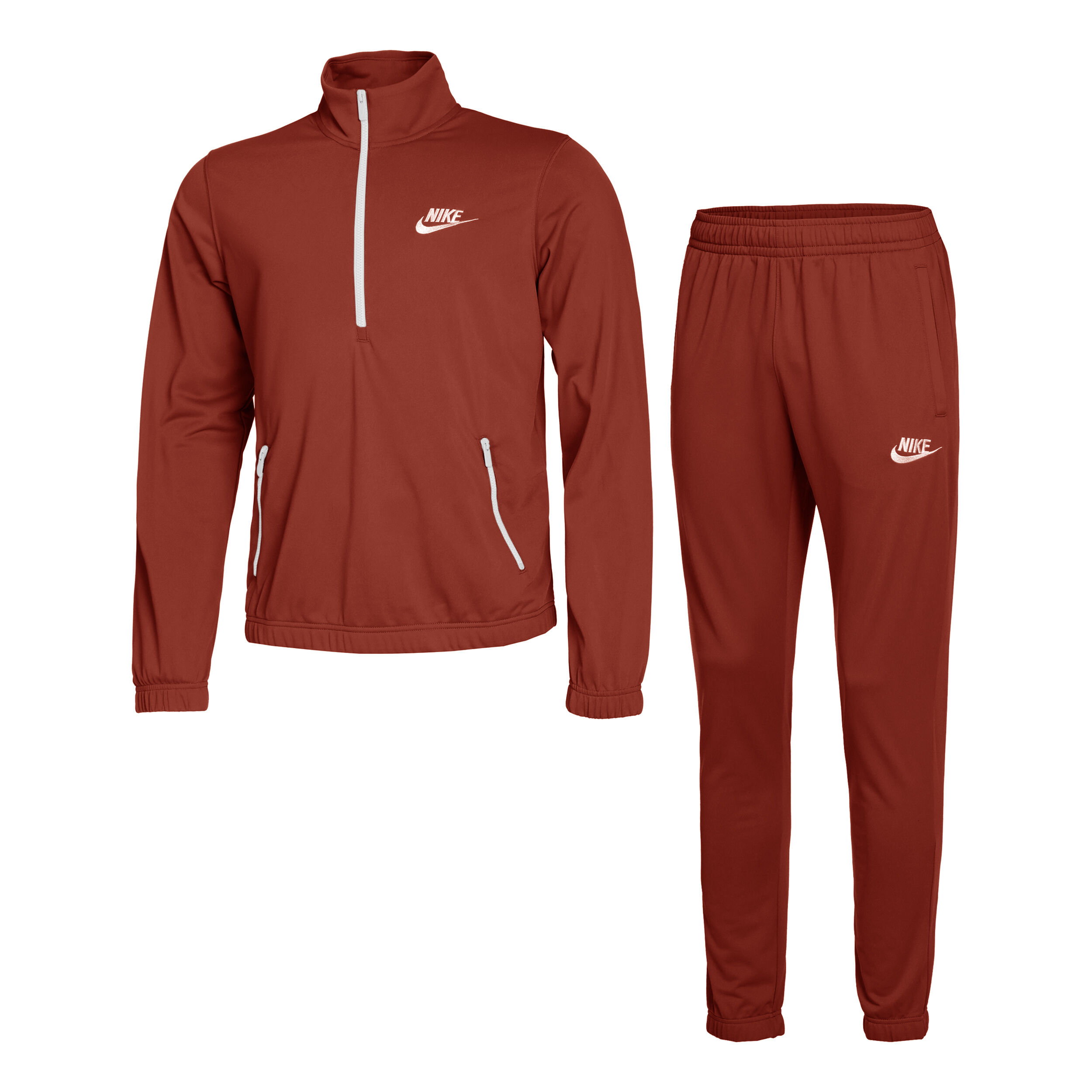 Buy Nike Sportswear Poly Knit Trainingspak Heren Bruin Beige online Tennis Point NL