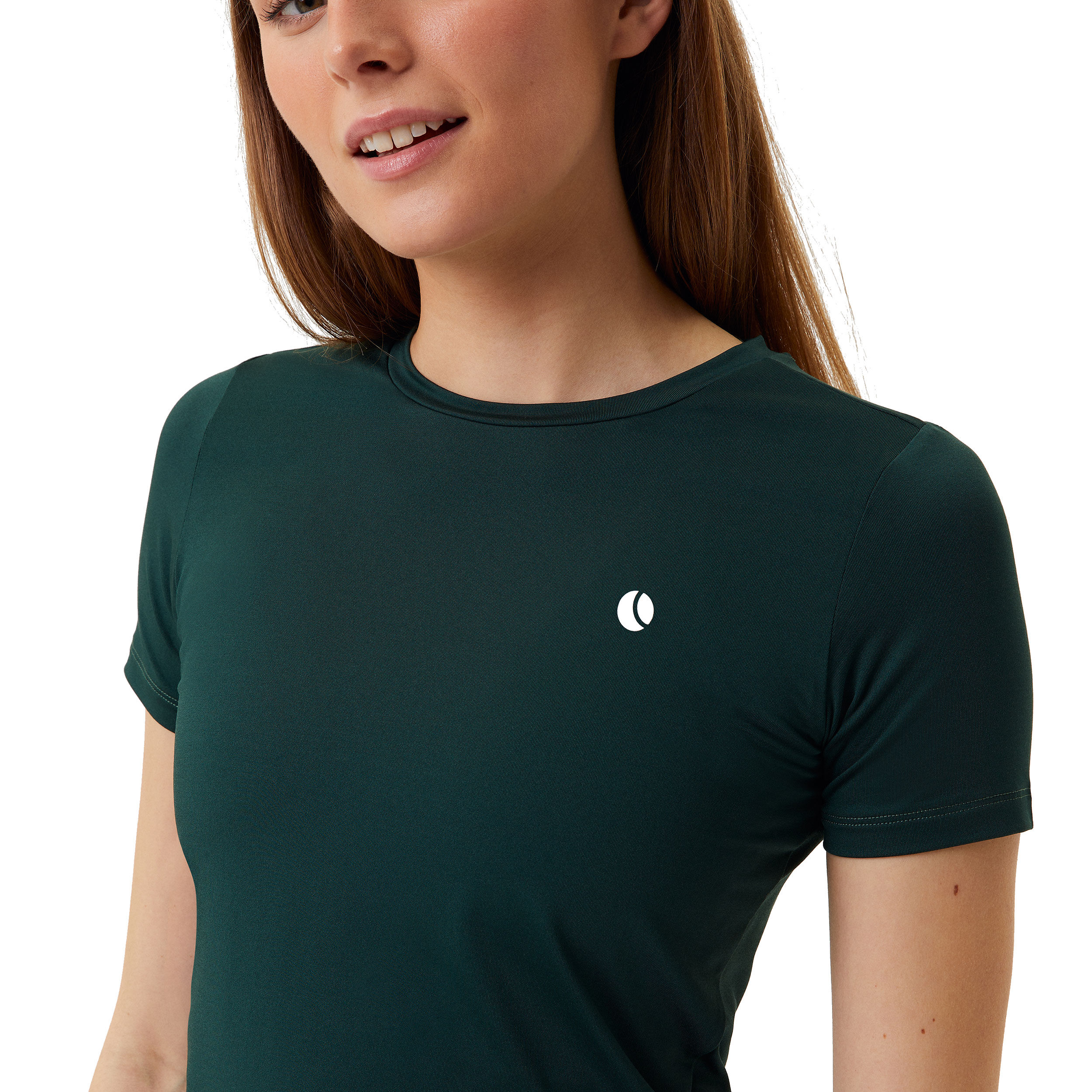 Buy Bjorn Borg ACE Slim T shirt Dames Donkergroen online Tennis Point NL