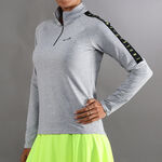 Endless Kleding Endless Kirsch Iconic Ii Longsleeve Dames-Grijs,Zwart