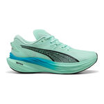 Puma Hardloopschoenen Puma Deviate Nitro 3 Neutrale Schoen Heren-Mint,Blauw