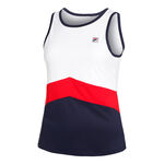 Fila Kleding Fila Cleo Tanktop Dames-Wit,Veelkleurig