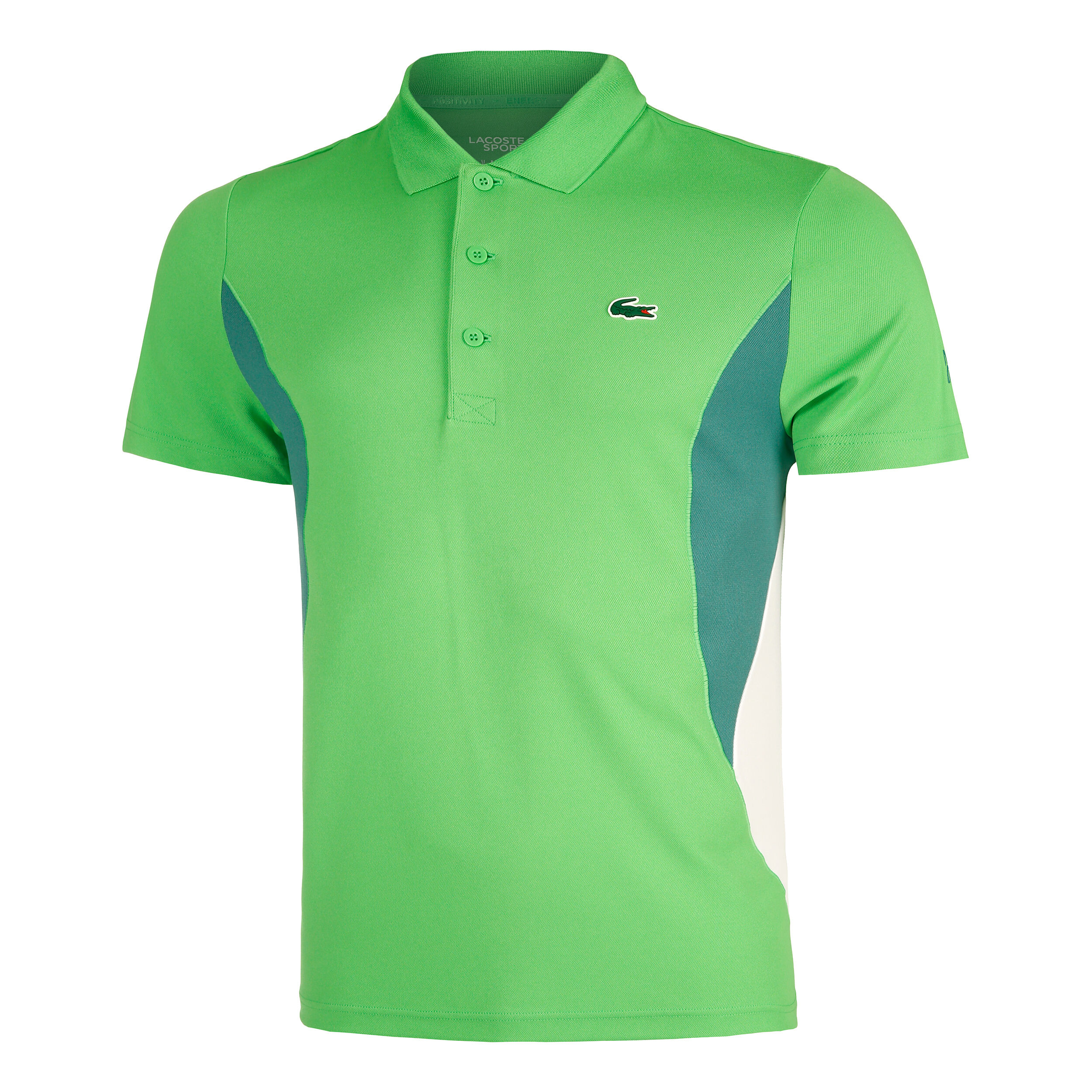 Buy Lacoste Polo Heren Groen Veelkleurig online Tennis Point NL