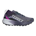 adidas Hardloopschoenen adidas Terrex Agravic GTX Trailschoen Dames-paars, wit