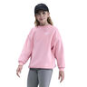 Club Fleece Oversized Crew Sweatshirt Meisjes-Roze