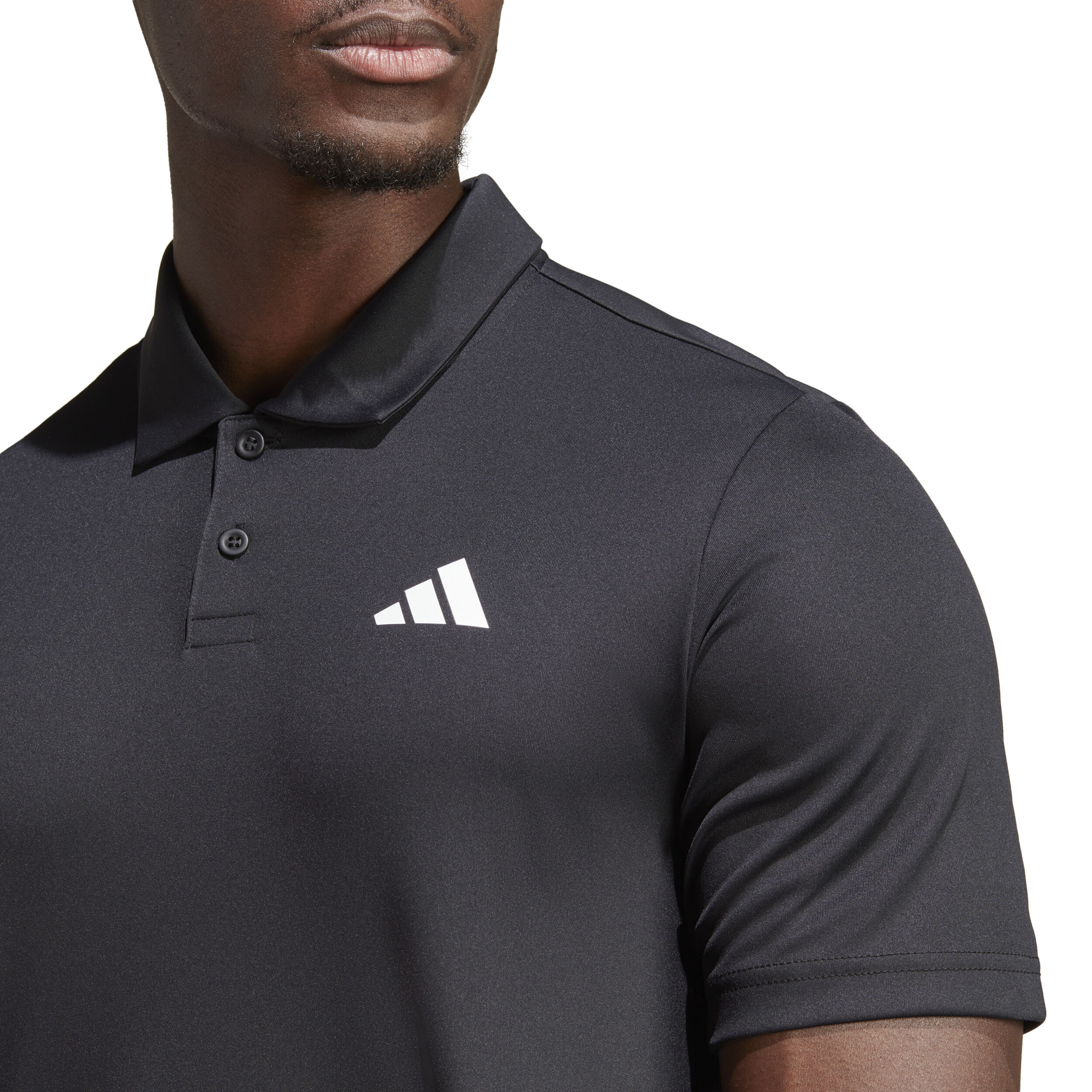 Adidas polo on sale zwart