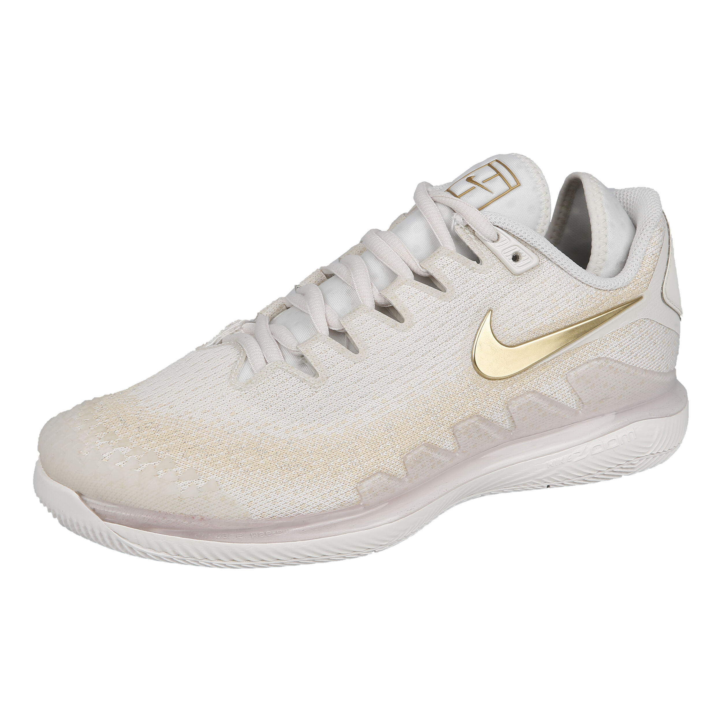 Buy Nike Air Zoom Vapor X Knit Allcourt Schoen Dames Wit Goud online Tennis Point NL