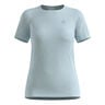 Essential Seamless Hardloopshirt Dames-lichtblauw