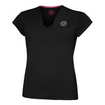 BIDI BADU Kleding BIDI BADU Crew V-Neck T-shirt Dames-Zwart