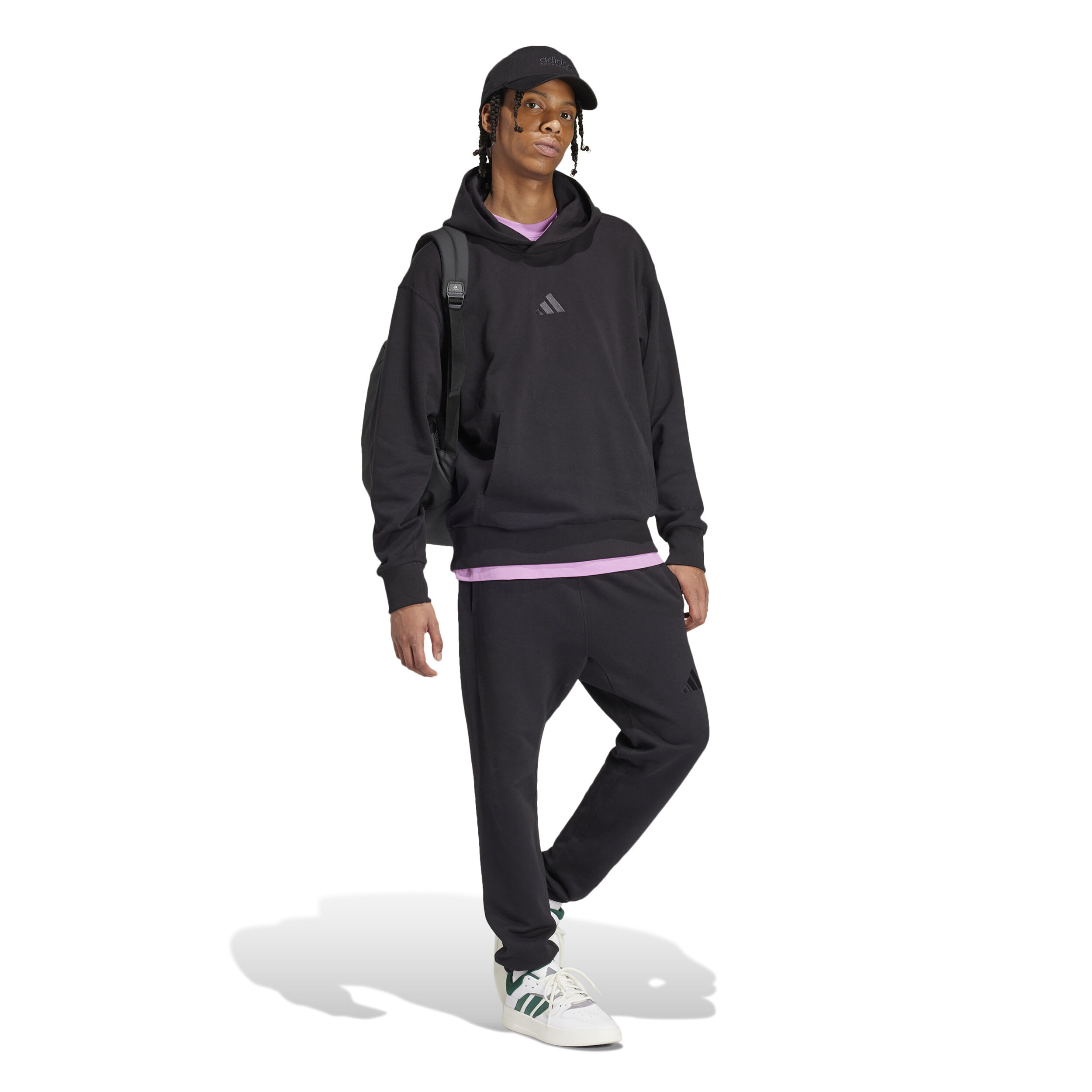 Buy adidas All SZN French Terry Sweater Met Capuchon Heren Zwart online Tennis Point NL