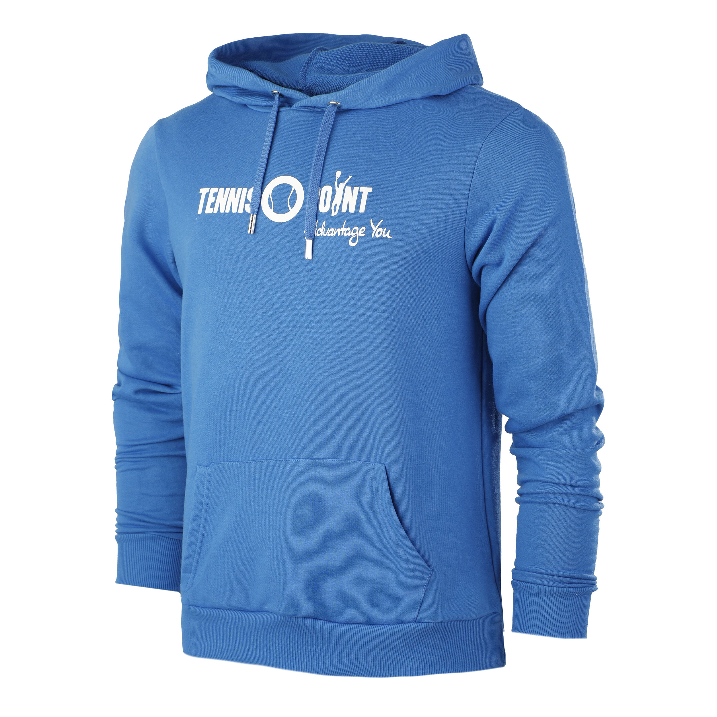 Buy Tennis Point Logo Sweater Met Capuchon Heren Blauw Wit online Tennis Point NL