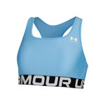 Under Armour Kleding Under Armour Authentics Mid Branded Sport-bh Dames-Blauw