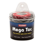 Tourna Overgrips Tourna Mega Tac Verpakking 30 Stuks-Zwart