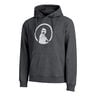 Endlessly Washed Out Loose Fit Sweater Met Capuchon Heren-Antraciet,Wit
