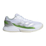 adidas Padel schoenen adidas Courtquick Padel Schoen Dames-Wit,Zilver