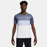 Court Dri-Fit Advantage Print T-shirt Heren-Blaugrau