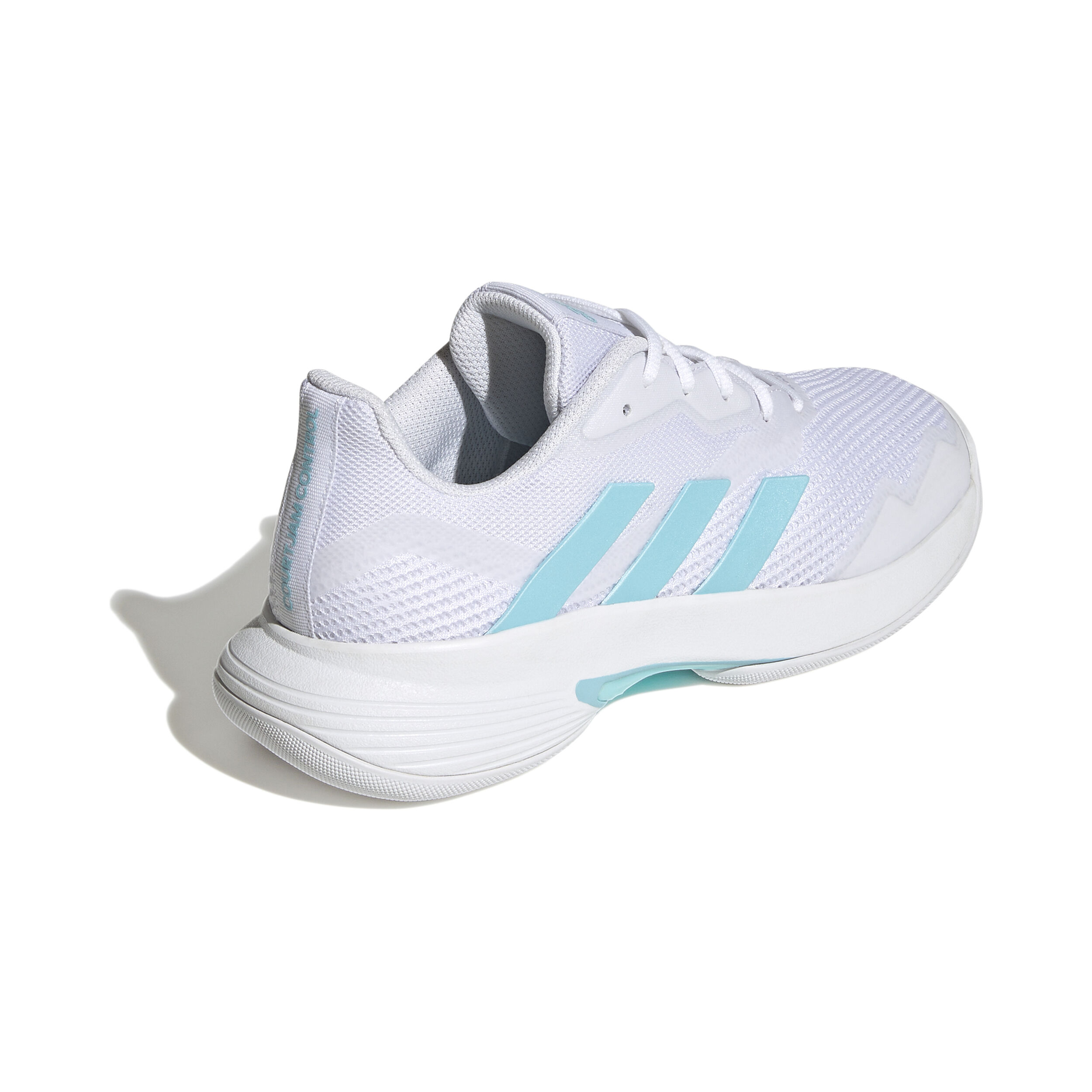 Buy adidas CourtJam Control Tennisschoen Tapijt Dames Wit Turkoois online Tennis Point NL