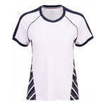 Fila T-shirt Fila Josefine T-shirt Dames-wit, donkerblauw