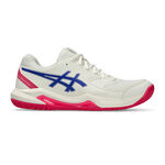 ASICS Tennisschoenen ASICS Gel-Dedicate 8 Allcourt Schoen Dames-Crème,Donkerblauw