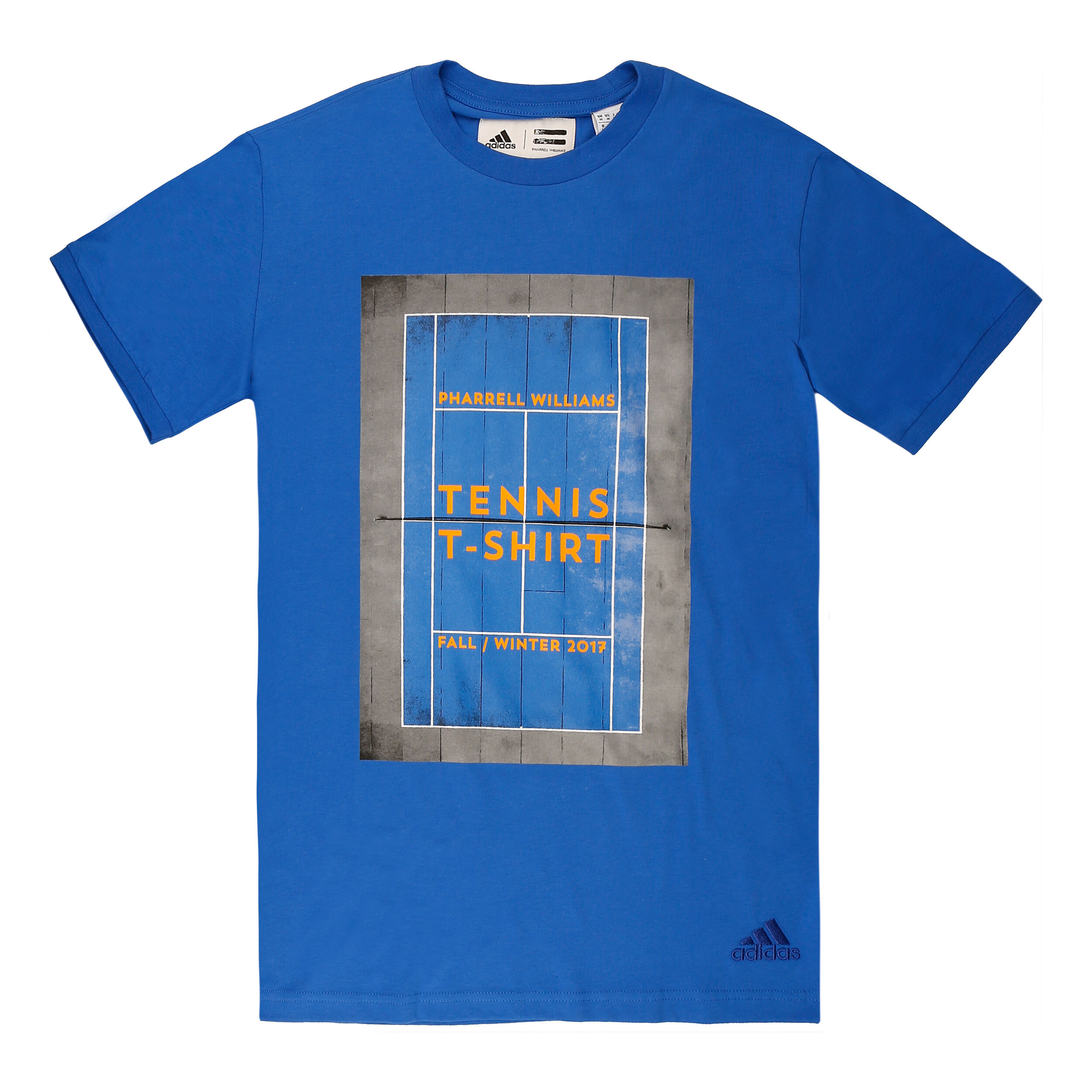 Buy adidas New York Graphic T shirt Heren Lichtblauw Zilver