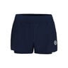 Crew 2in1 Shorts Dames-Donkerblauw