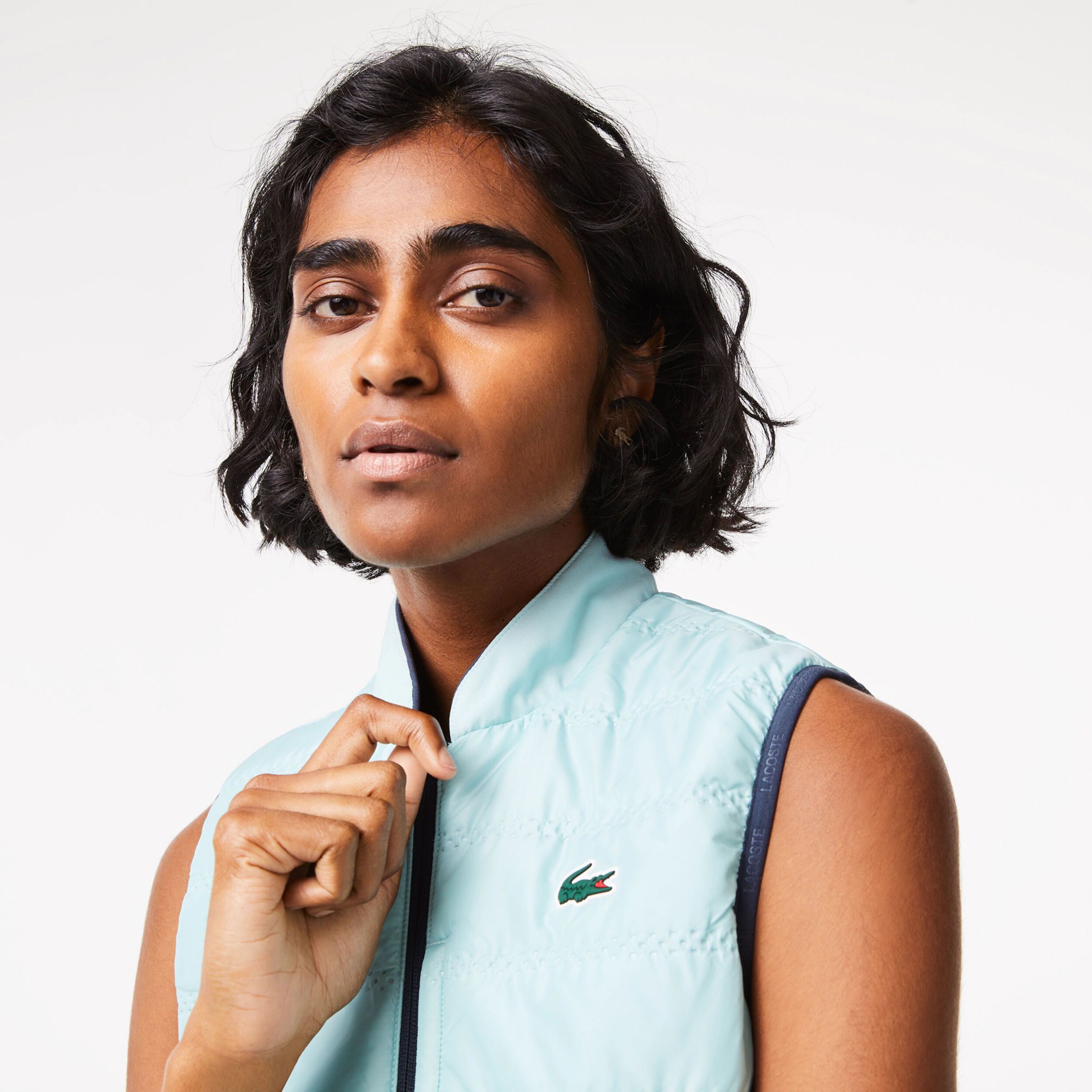 Lacoste vest tops on sale