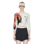 adidas Kleding adidas Y-3 Crop Tanktop Dames - grijs, veelkleurig