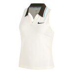 Nike Kleding Nike Court Dri-FIT Slam Tanktop Dames-Crème,Bruin