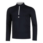 Wilson Kleding Wilson Elevate Performance Longsleeve Heren-Donkerblauw