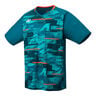 Crew Neck T-shirt Heren-Petrolblauw