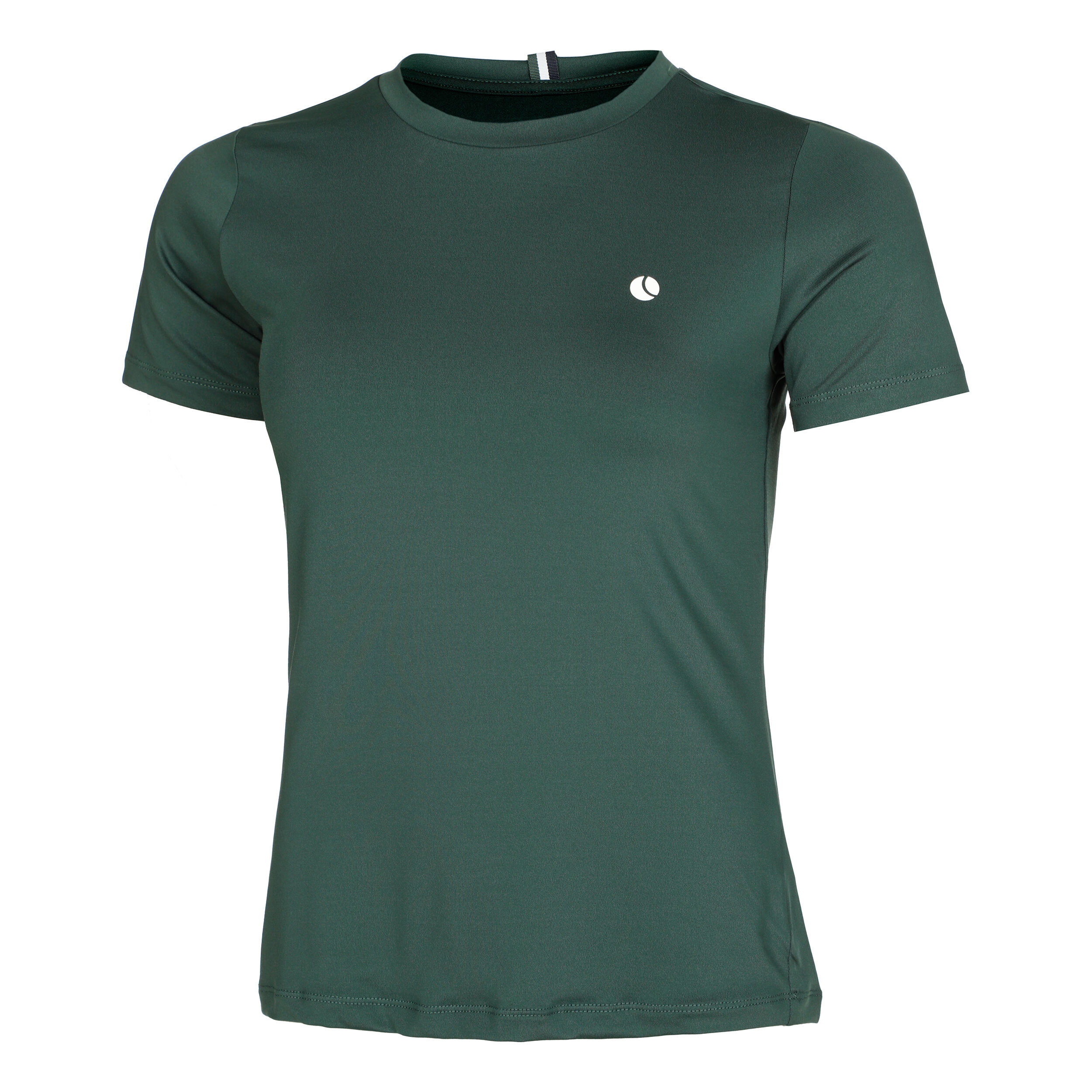 Donkergroen t shirt dames hot sale