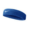 Swoosh Classic Haarband Unisex - blauw, wit