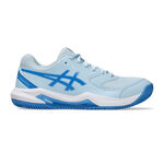 ASICS Tennisschoenen ASICS Gel-Dedicate 8 Gravelschoen Dames-Lichtblauw,Blauw