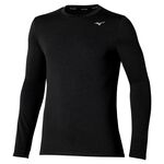 Mizuno Kleding Mizuno Core Impulse Hardloopshirt Heren - zwart, 