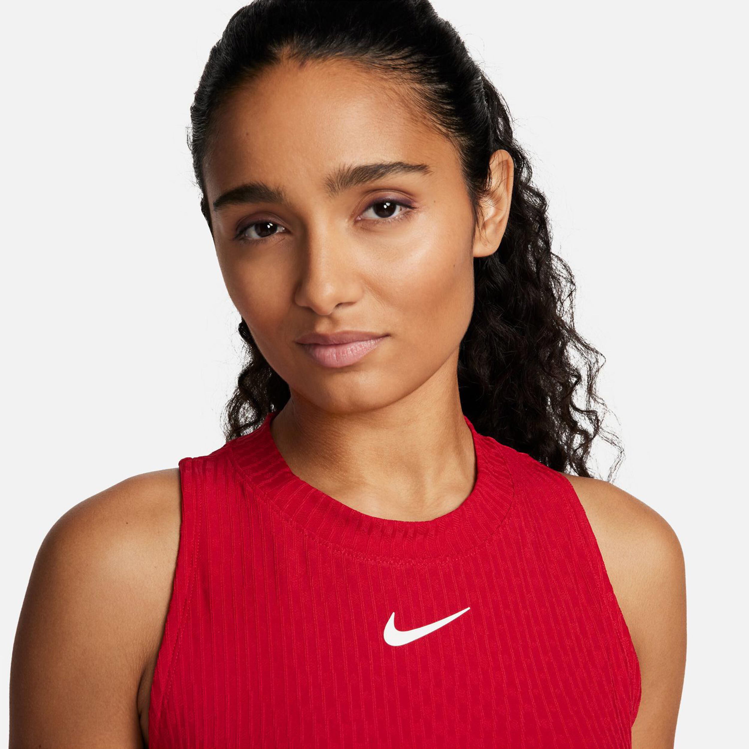 Buy Nike Court Dri Fit Slam Jurk Dames Rood online Tennis Point NL