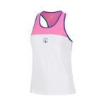 Quiet Please Kleding Quiet Please Racerback Tanktop Meisjes - pink, wit
