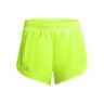Fly By Hardloopshorts Dames-Neongeel