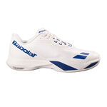 Babolat Tennisschoenen Babolat JET M4 AC Allcourt schoen Heren-cr&egrave;me, donkerblauw