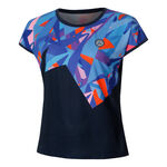 BIDI BADU Kleding BIDI BADU Spike T-shirt Dames-Donkerblauw,Veelkleurig