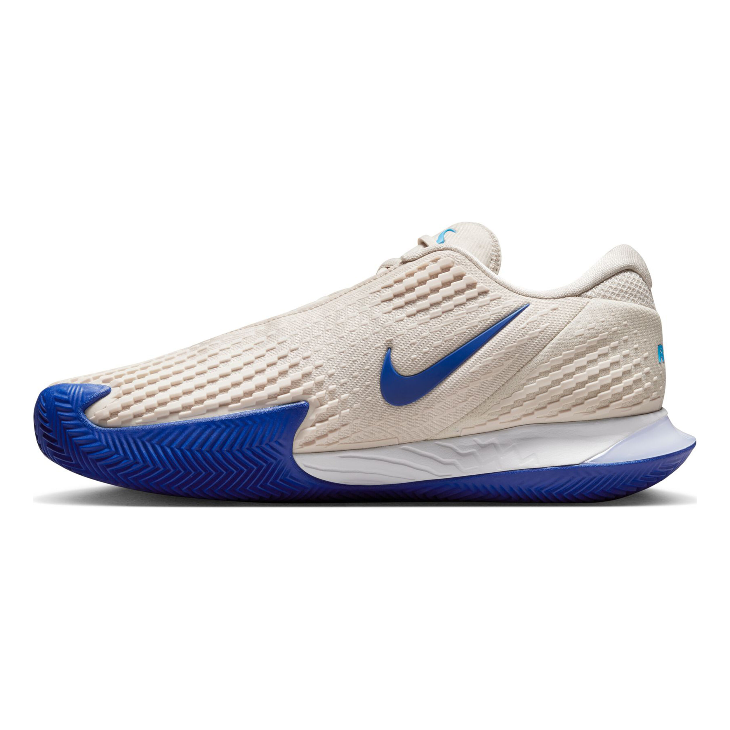 Court Air Zoom Vapor Cage 4 Rafa Gravelschoen Heren Beige Blauw