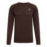 Essential Seamless Longsleeve Heren-Bruin