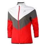 HEAD Kleding HEAD Club Trainingsjack Dames-Rood,Wit